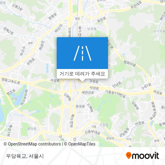 우당육교 지도