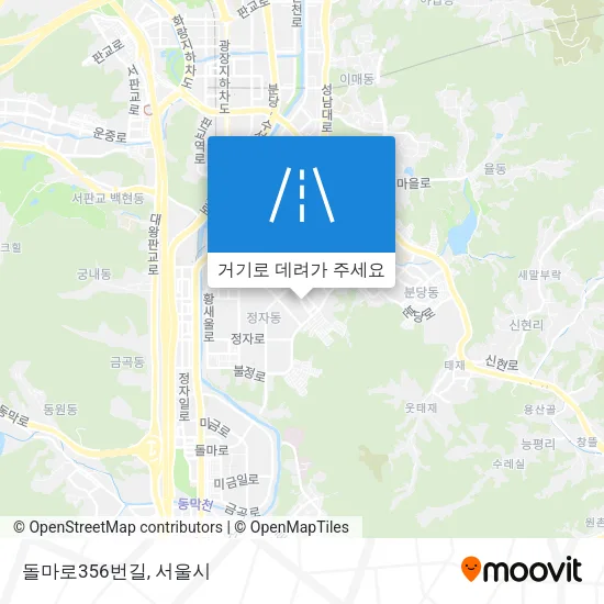 돌마로356번길 지도