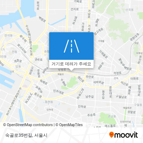 숙골로35번길 지도