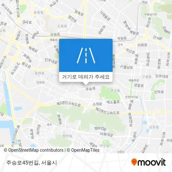 주승로45번길 지도