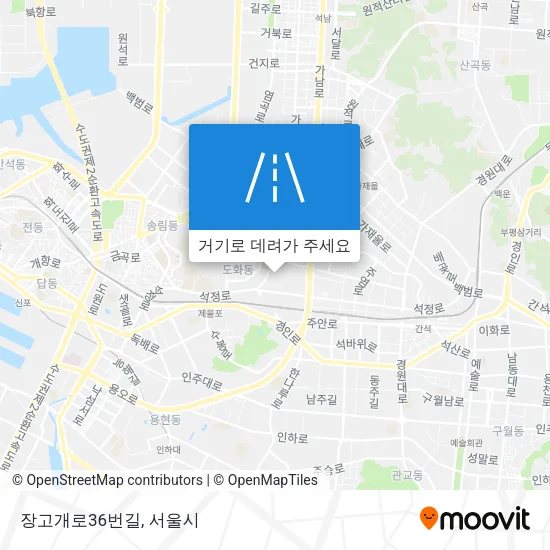 장고개로36번길 지도