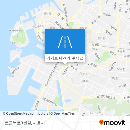 토금북로3번길 지도