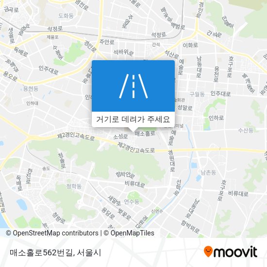 매소홀로562번길 지도