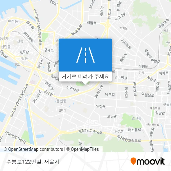 수봉로122번길 지도