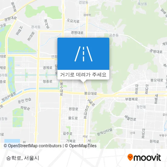 승학로 지도