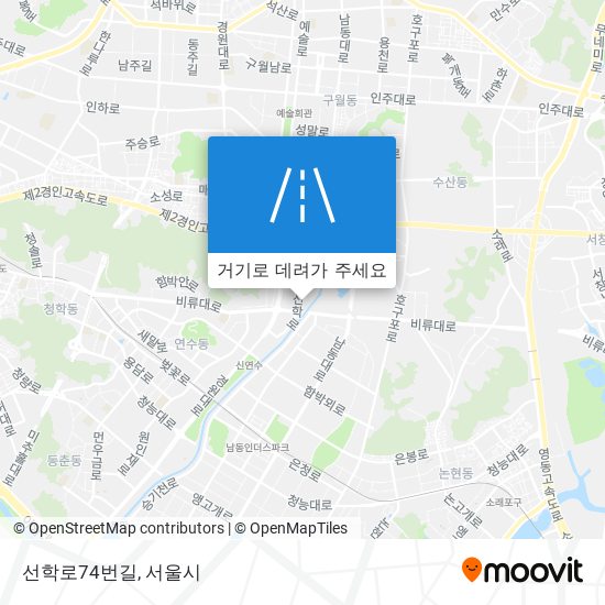 선학로74번길 지도