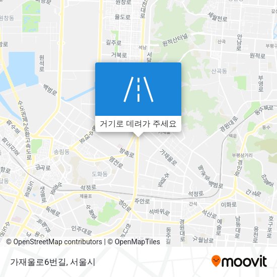 가재울로6번길 지도