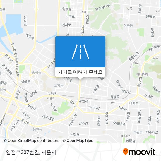 염전로307번길 지도