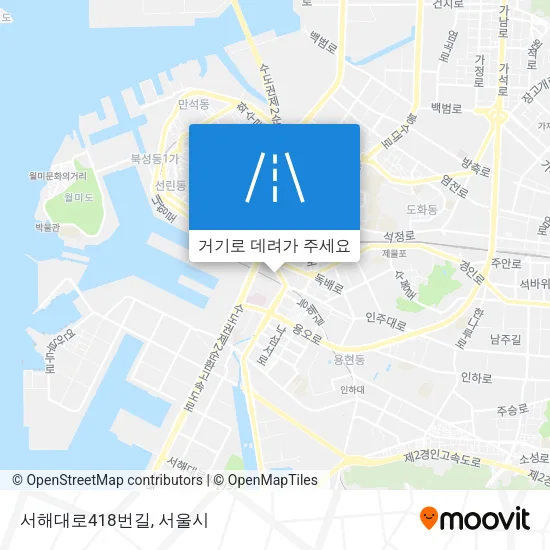 서해대로418번길 지도