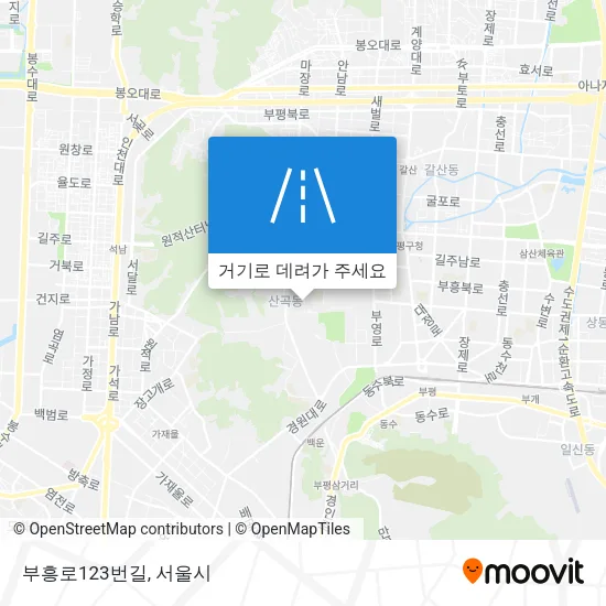 부흥로123번길 지도