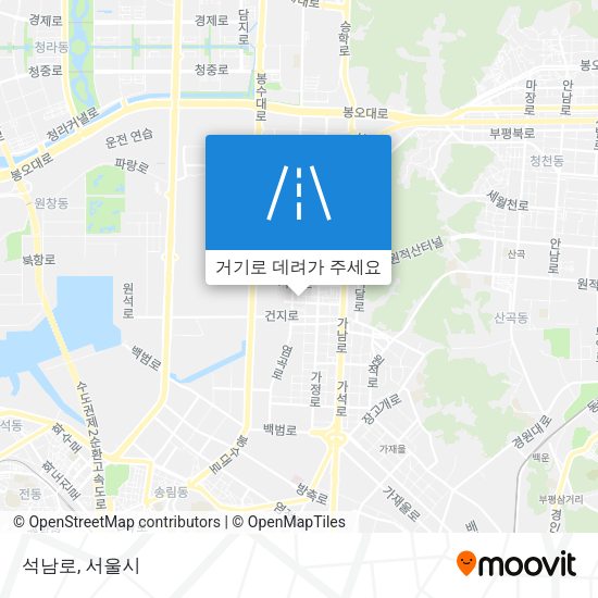 석남로 지도