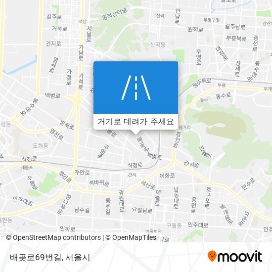 배곶로69번길 지도