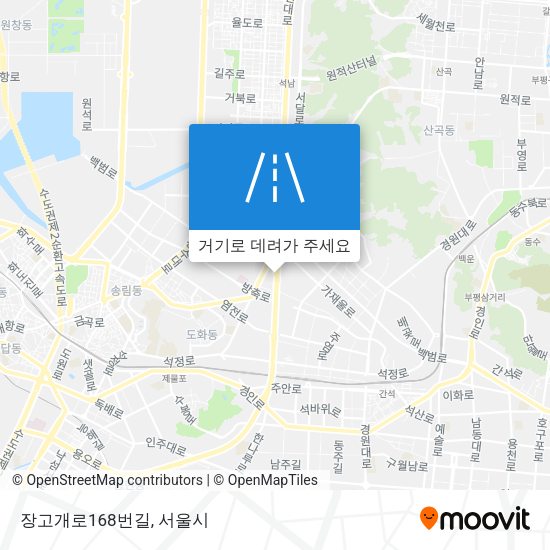 장고개로168번길 지도