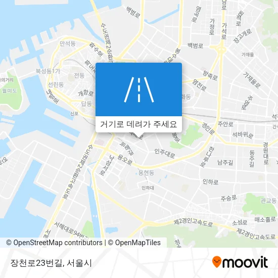 장천로23번길 지도