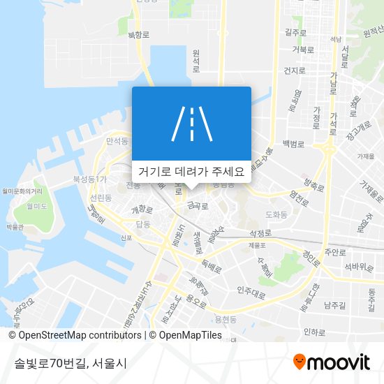 솔빛로70번길 지도