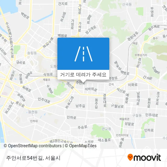 주안서로54번길 지도