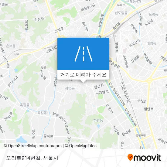 오리로914번길 지도