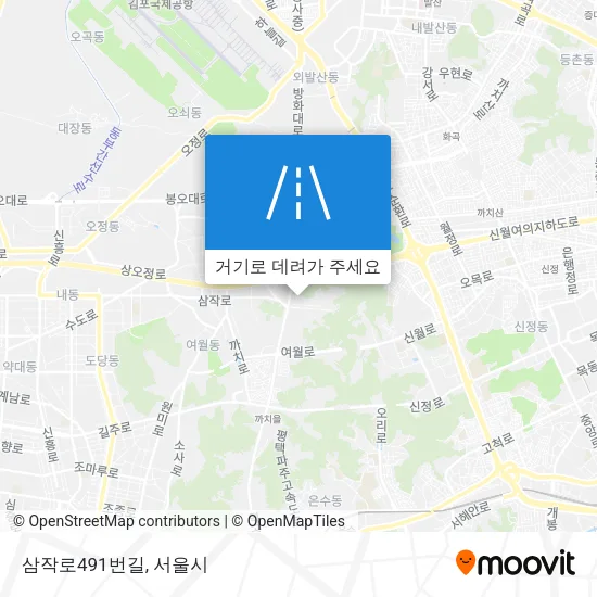 삼작로491번길 지도