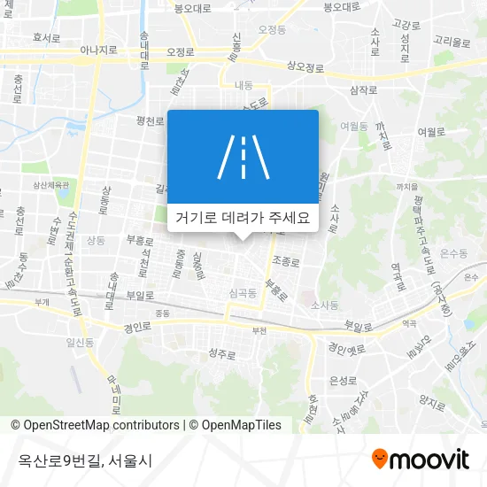 옥산로9번길 지도