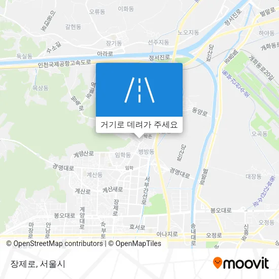 장제로 지도