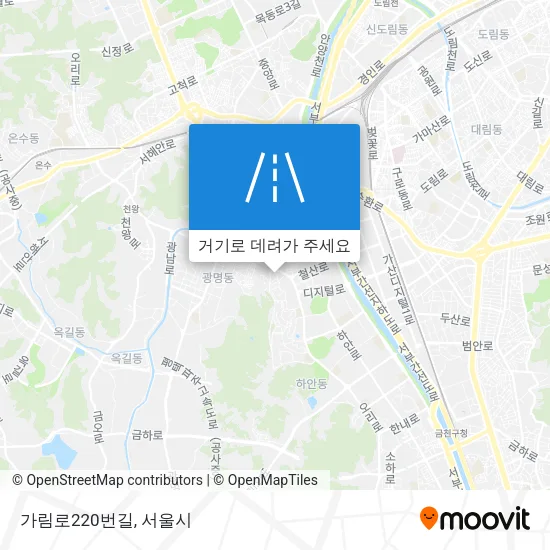 가림로220번길 지도