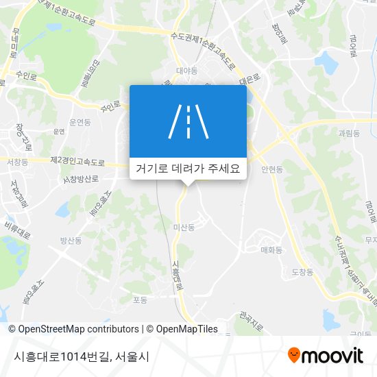 시흥대로1014번길 지도