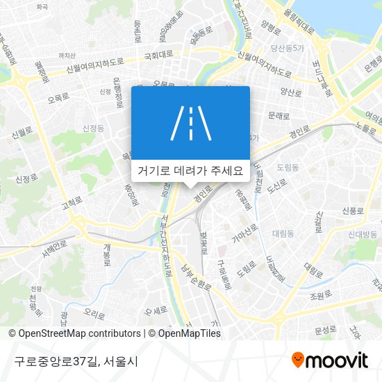 구로중앙로37길 지도