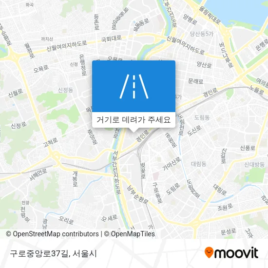 구로중앙로37길 지도