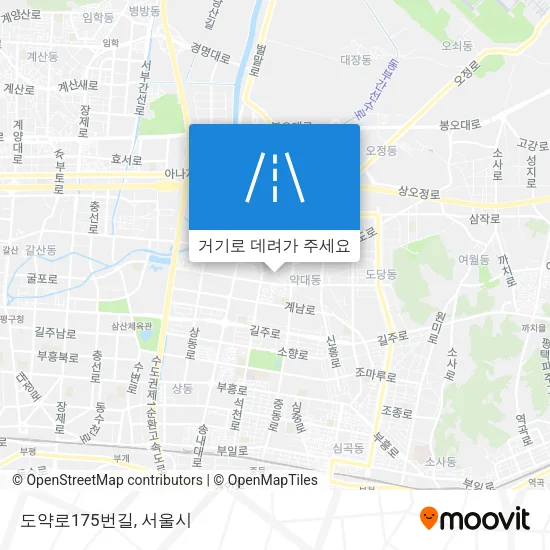 도약로175번길 지도