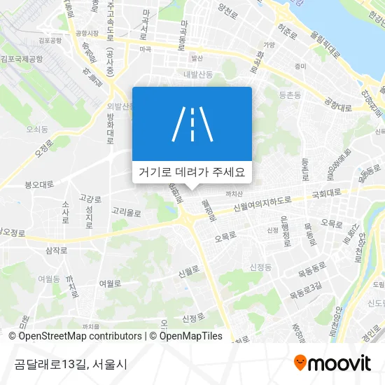 곰달래로13길 지도