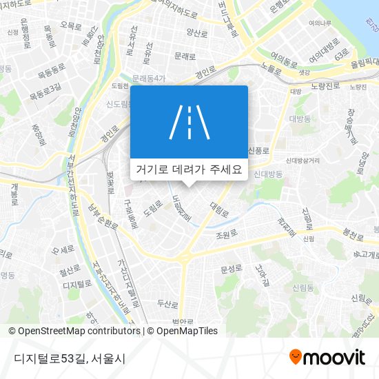 디지털로53길 지도