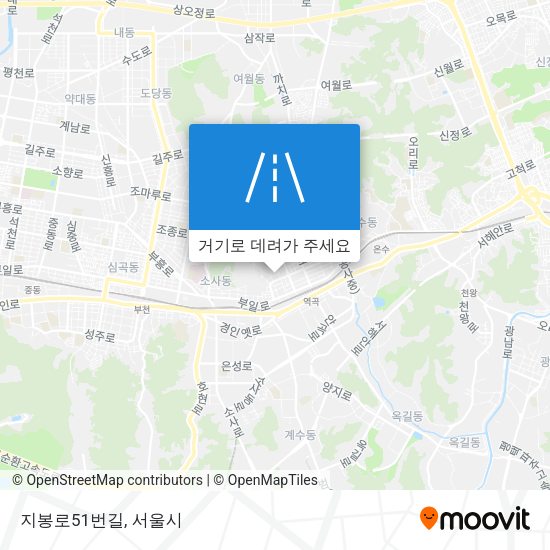지봉로51번길 지도