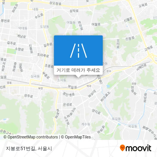 지봉로51번길 지도
