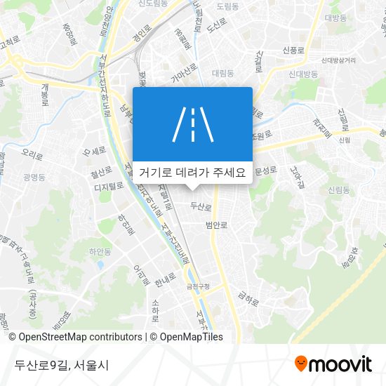 두산로9길 지도