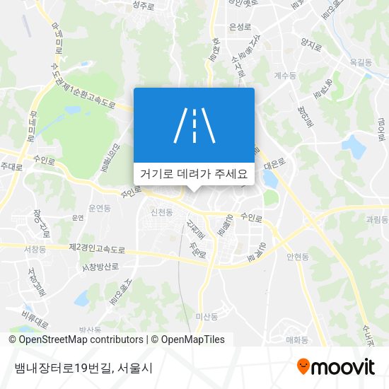 뱀내장터로19번길 지도