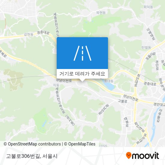 고불로306번길 지도