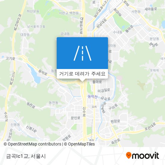 금곡Ic1교 지도