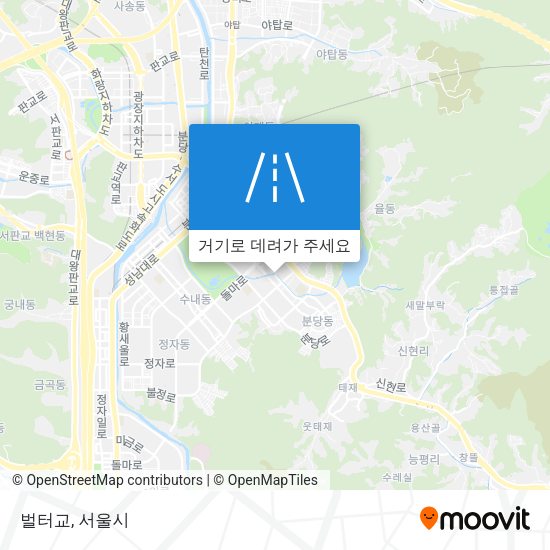 벌터교 지도