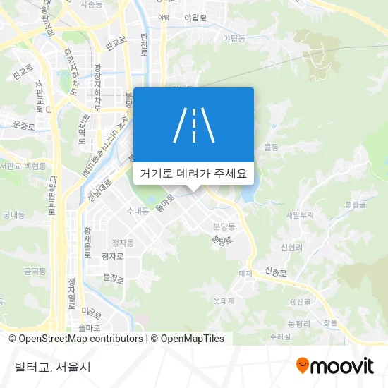 벌터교 지도