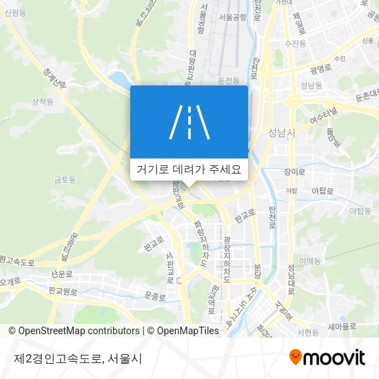 제2경인고속도로 지도