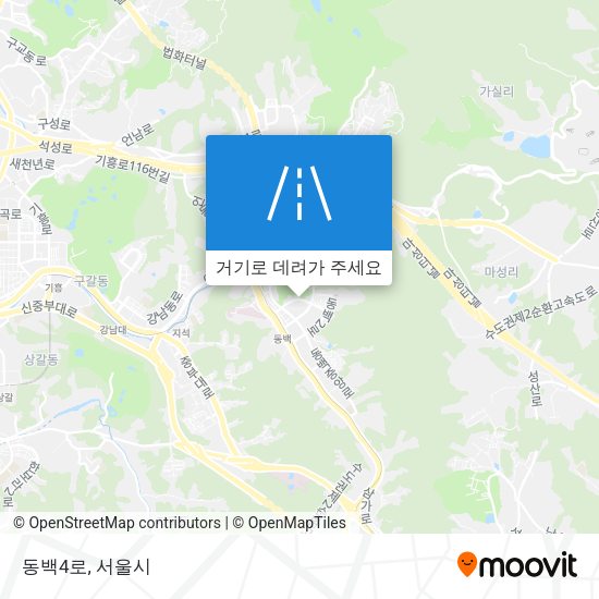 동백4로 지도