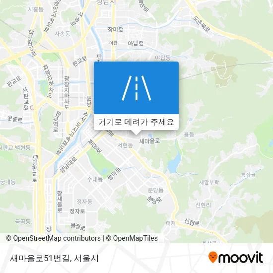 새마을로51번길 지도