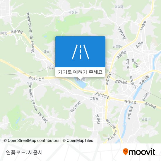연꽃로드 지도