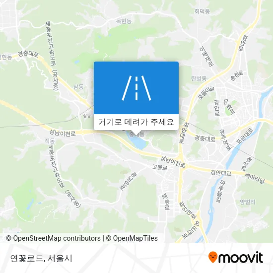 연꽃로드 지도