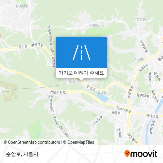 순암로 지도