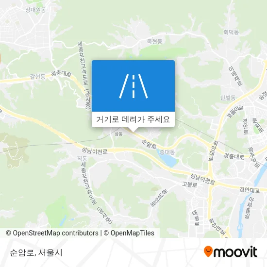 순암로 지도