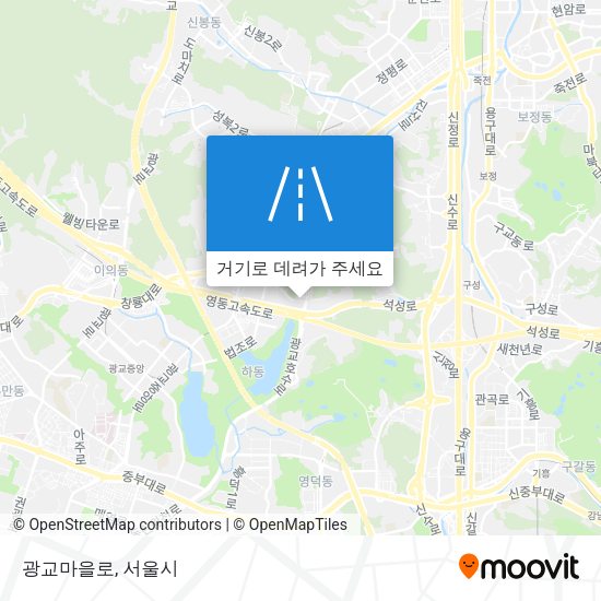 광교마을로 지도