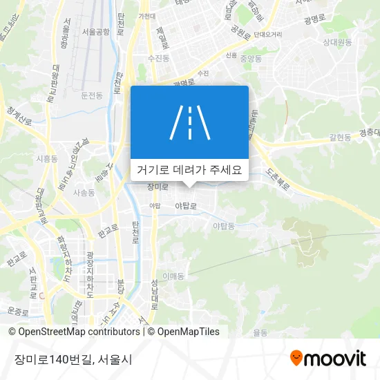 장미로140번길 지도
