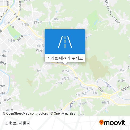 신현로 지도