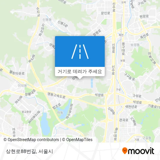 상현로88번길 지도